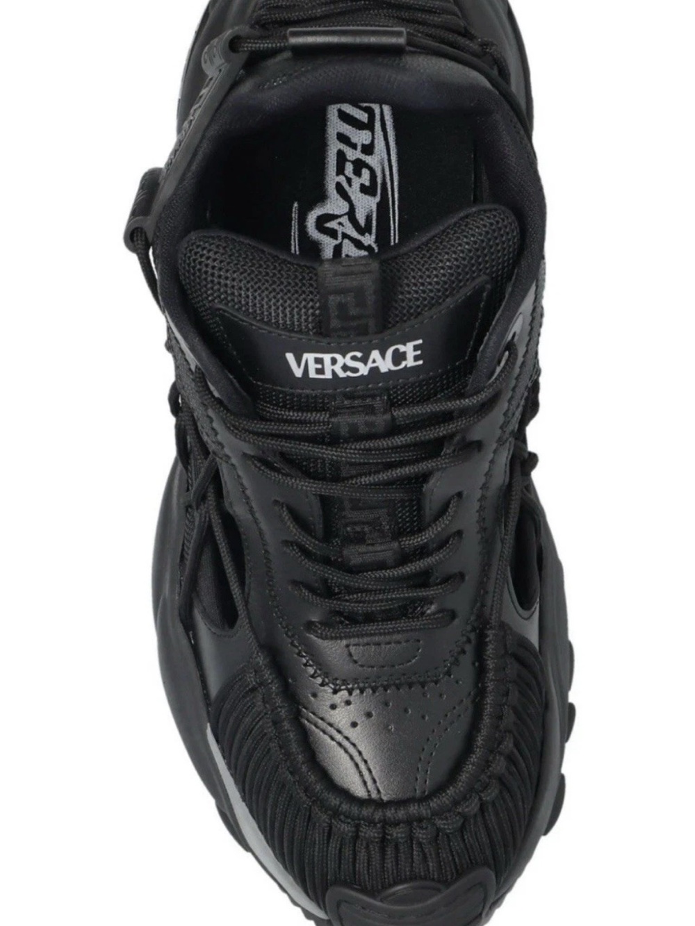 Versace Woman Black Performance Trail Sneakers SZ 40 - Picture 4 of 10